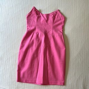 SUPERDOWN PINK MINI DRESS - SIZE S